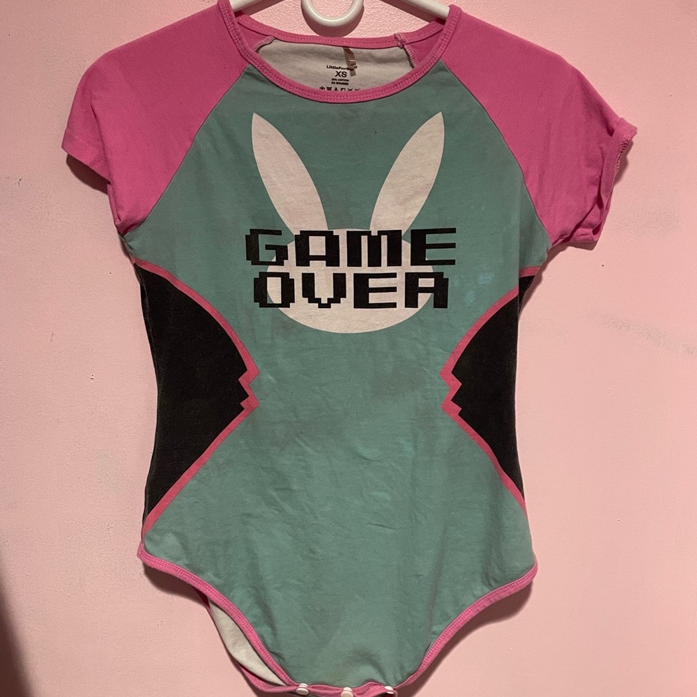 gamer e-girl little for big onesie XS